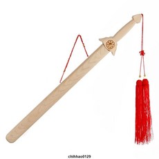 有貨桃木劍兒童小男孩一體道士劍帶鞘七星八卦鎮宅擺件太極劍飾品寶劍 過爐保平安 鎮宅保平安, 1個, 無劍鞘七星八卦一體劍,40厘米