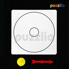 [EDX 공식판매처] 쓰고지우는 시계학습보드판, 1개