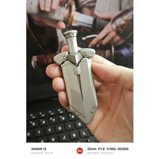 不銹鋼 噴砂 湖光劍 機械段落推牌 顫動器, 如圖所示, 1個
