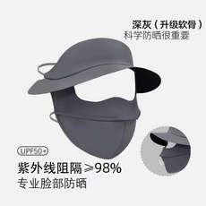 錦綸防曬面罩 男女漸變 冰絲涼感透氣 防紫外線戶外騎行 高顏值不悶