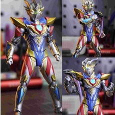 골드 컬러 가동 피규어 기계인형 조립 가능 남자아이 생일선물, 제타 [선물 상자] 17cm 슈퍼 가동