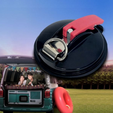 차량용 흡착판 고정 거치대 흡착 자동차 흡착판 캠핑용 루프탑 스트링 차박용 고리 폴대 차박 어닝 텐트