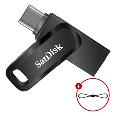 샌디스크 Ultra Dual Drive Go Type C 울트라 듀얼 드라이브 고 USB 3.0 SDDDC3 + USB 고리줄, 1개, 512GB