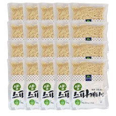 면사랑 반조리 생 스파게티면 170g 20인분 전문점용, 20개