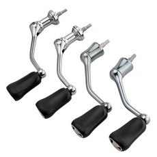 Huidiao 알루미늄 합금 낚시릴핸들 나사식 릴 손잡이 스피닝릴 전용, 1개, 일체형