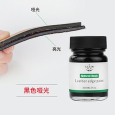 가죽가방 코너 씰링 페인트 수리 가죽수리 핸들 수리 리퀴드 가죽공예, 1개, A_블랙(무광)(프리사포+면봉),