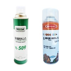 보스코 우레탄니스 스프레이 바니쉬 도장 도색 고광택, 1개