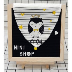 Muslin Tree 五層紗純棉吸汗巾 超柔軟透氣吸汗巾 嬰兒排汗墊背巾, 1個, 02-貓頭鷹