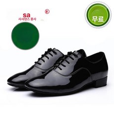 남성 댄스화 유광 스포츠댄스 구두 라틴 왈츠 남성댄스화