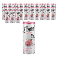 칼로바이 프로틴 스파클링 무설탕 핑크자몽 탄산음료, 240ml, 24개