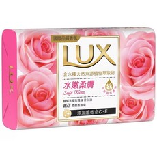 LUX 麗仕 煥活冰爽 香氛皂, 1個, 水嫩柔膚/6入