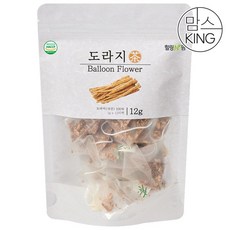 [맘스킹]가고파힐링푸드 도라지차 12티백, 12g, 12개입