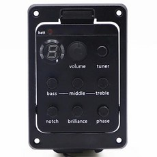 픽업 301 어쿠스틱 기타 프리앰프 EQ 튜너 피에조 이퀄라이저 시스템 5 개, 01 201 Pickup  x 5pcs