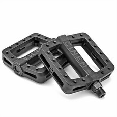 I.H BMX CINEMA TILT PEDALS 塑膠踏板 特技車/土坡車/極限單車適用，輕量耐用，提升操控性, 黑色, 1個