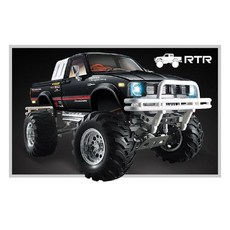 헝관 HG-P407 타미야 부르져 RC카 풀메탈 RC 4륜구동 1대10, P-407 블랙, 1개