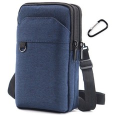 이지큅 등산 크로스백 파우치, 네이비