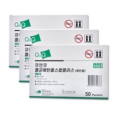 큐앤큐 멸균 에탄올스왑 플러스 스틱스왑, 3개