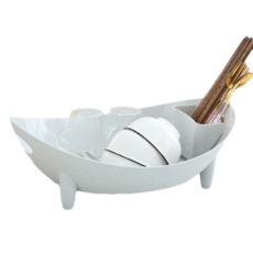 워버플 와이드 식기건조대 1단 수세미집게 행주집게 2종 포함 2컬러, 그레이, 1개