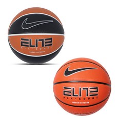 NIKE ELITE ALL COURT 7號球 籃球 適用室內/室外, N100408881107(黑橘),F, N100408881107