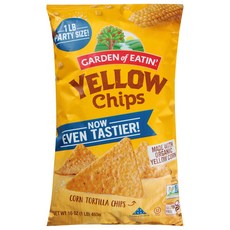가든 오브 이틴 콘 토르티야 칩스 옐로우 칩스 450g 봉지 Garden of Eatin' Corn Tortilla Chips Yellow Chips 1 lb bag, 1개, 453.59g