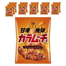 KOIKEYA 湖池屋 咔辣姆久 無限洋芋片 韓風辣醬雞風味, 12個, 53g