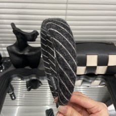 DFMEI 高顱頂針織寬邊格紋髮箍女超仙甜美外戴顯臉小壓髮卡洗臉頭箍氣質, 1個, 斜紋布藝髮箍-黑色:如圖