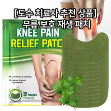 애니상회 [도수치료사추천상품] 무릎보호 재생패치, 1개, 12개입