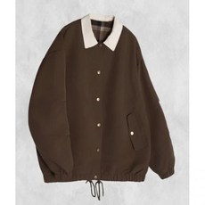 언더오프 오버핏 스프링 헌팅 코치 자켓 브라운 306636