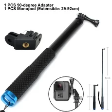호환셀카봉 핸드 그립 조절 가능한 연장형 모노포드 고프로 히어로 13 12 11 10 9 8 5 SJCAM 인스타360 아