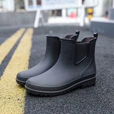 레인부츠 남성 방수 기능성 트레킹 장마철 신발 swg+5977Vw