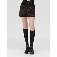 엘르골프 여성 메탈사 스웨터 스커트 6G61852