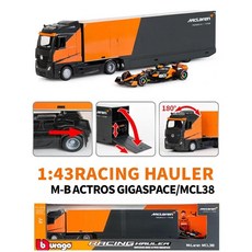 F1 페라리 스쿠데리아 모형 43 피규어 샤를, f1 자동차, 맥라렌 플릿 트랜스포터