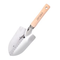 JIZZU 스텐 제초삽 다용도 강철쇠삽, 1세트