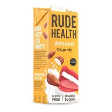 바이 홀 푸드 유기농 아몬드 드링크 (루드 헬스) 1리터 Buy Whole Foods Organic Almond Drink (Rude Health) 1 Litre, 1L
