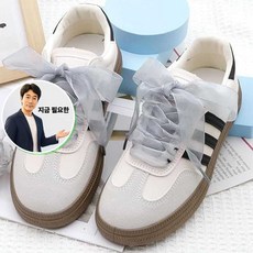 지금 필요한 리본끈 젠나나 슈레이스 운동화 꾸미기 신발끈 단화코디 리본 K31872EA