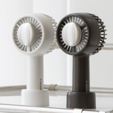 디센느 휴대용 아이스 냉각 미니 손선풍기, 딥브라운 x 2개