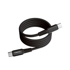Choetech USB Type-C 充電線 100W 快充傳輸, 黑色, 1個, 100cm