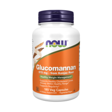 NOW Foods 葡甘露聚醣膠囊 575mg, 1罐
