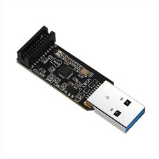 USB 3.0 카드 리더기 EMMC-ADAPTER V2 어댑터 DIY 메인 제어 보드 프로그래머, 1개, 검은색