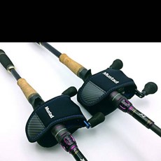 Mustad 捲線器收納包 M 潛水布材質 釣魚捲線器保護套, M