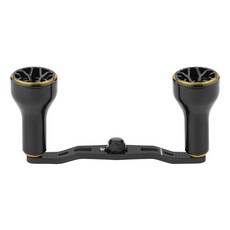 GOMEXUS 고멕서스 파워 핸들 호환 가능 시마노 TLD 쿠라도 다이와 타툴라 지릴리온 아부 가르시아 베이트캐스팅 릴 교체 배스 낚시용 171290, Black Gold