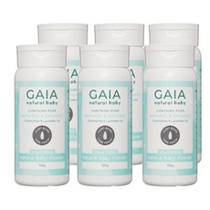 가이아 베이비 파우더 가루, 6개, 100g