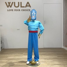 WULA 阿拉丁神燈精靈服裝 角色扮演服