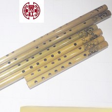 중국 악기 퉁소 연주 단소 쇠퉁소 초보 목관 산조대, 1개, 43cm 정교한 내추럴