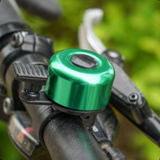 링벨 자전거 핸들바 맑은소리 킥보드 핑벨 경고음 안전 경량 미니 타종, 1개, 실버