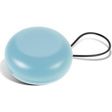 1개 귀마개 케이스 휴대용 미니 출장 보관용 랜야드 수납 케이스가 있는 원형 홀더 1, 1