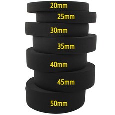 허리고무밴드 바지 고무줄 대용량(18.5마), 1개, 검정(4.5cm-17m)