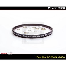 【柔焦鏡】公司貨 Recocso 67mm 柔焦鏡.朦朧鏡.Black Mist德國鏡片 2代SMC多層奈米超級鍍膜, 1個