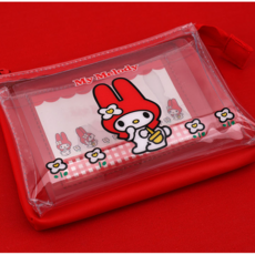 마이멜로디 50주년 이중 PVC 파우치 지갑