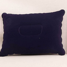 휴대용 에어 베개 경량 접이식 공기주입 캠핑용 에어 베개 야외용 차량용 숙면용 비행기 휴식용 자동차